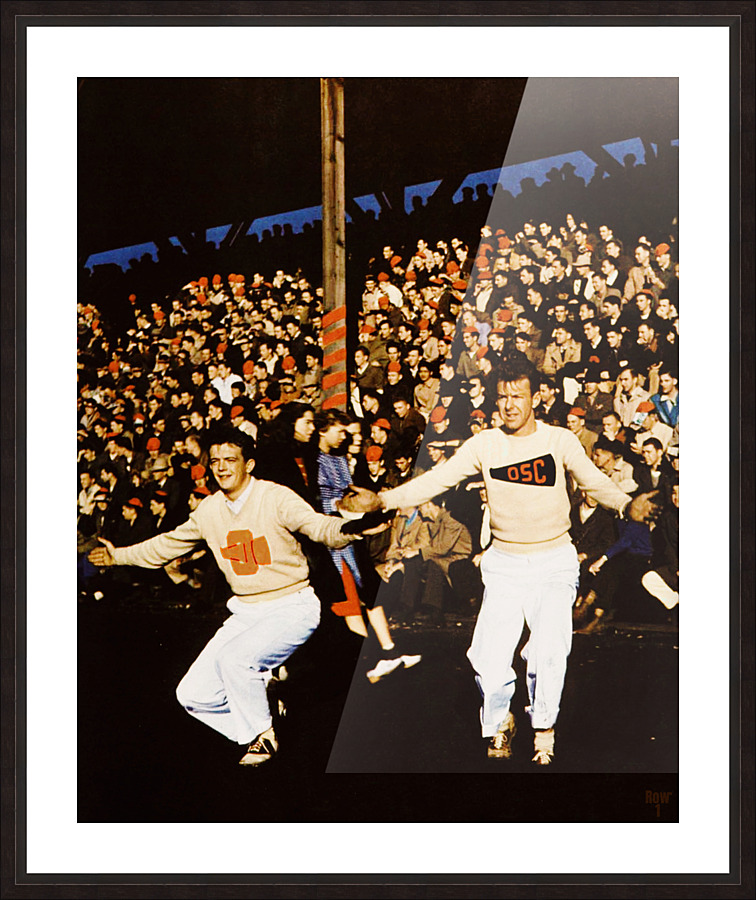 1947 Oregon State Football Gameday Photo Picture Frame print