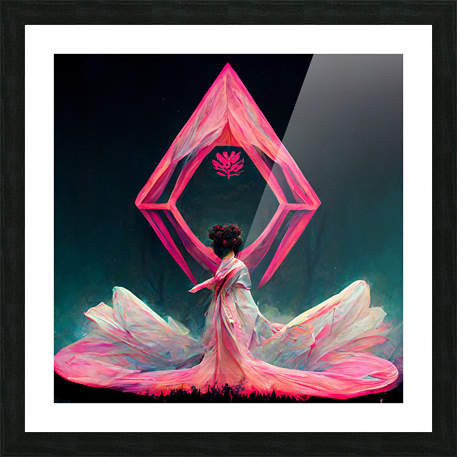 The Shape of Thoughts Picture Frame print