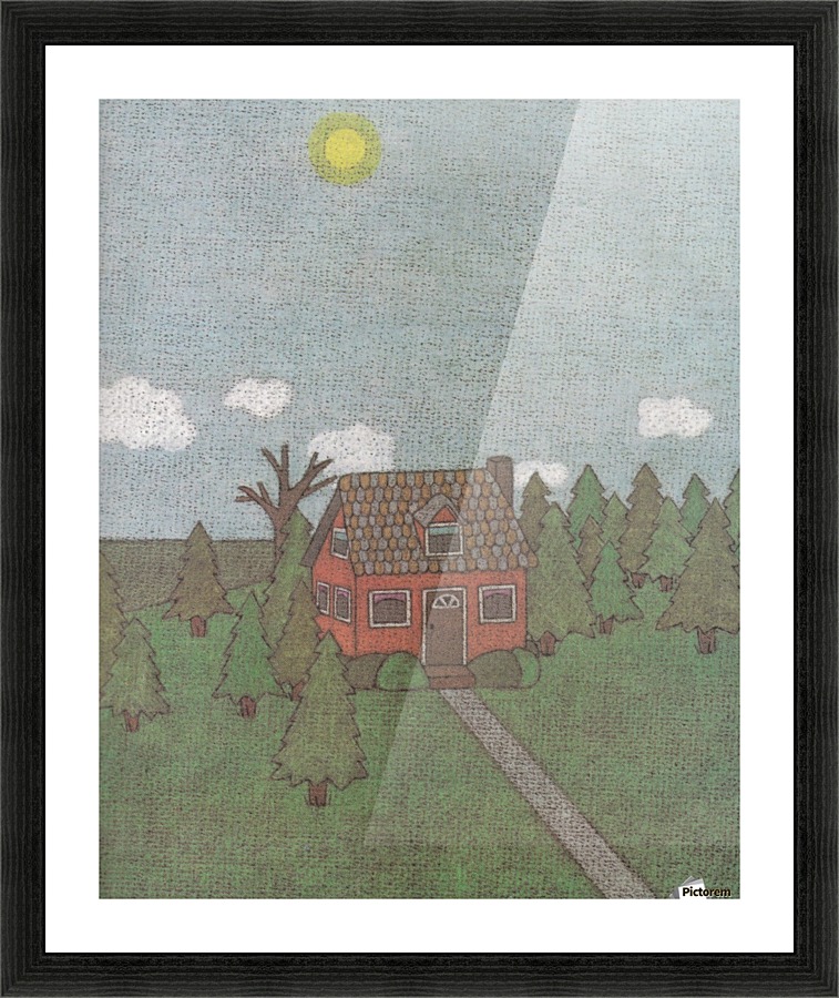 BEDDING Picture Frame print