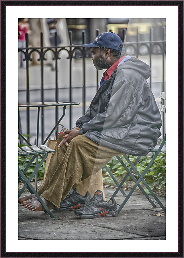 feets Picture Frame print