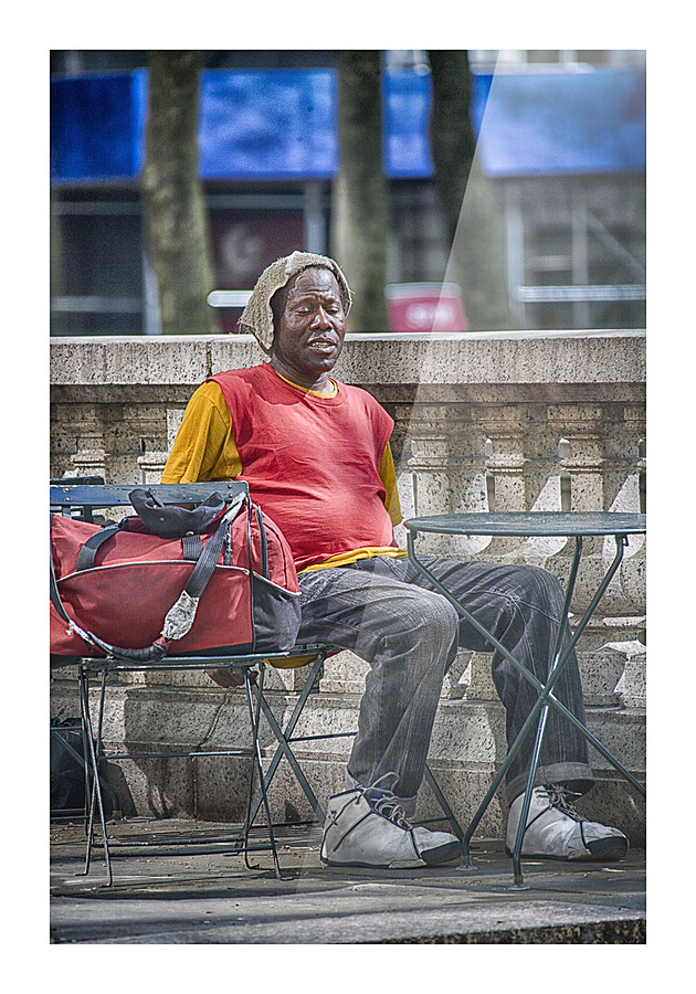 head rag Picture Frame print