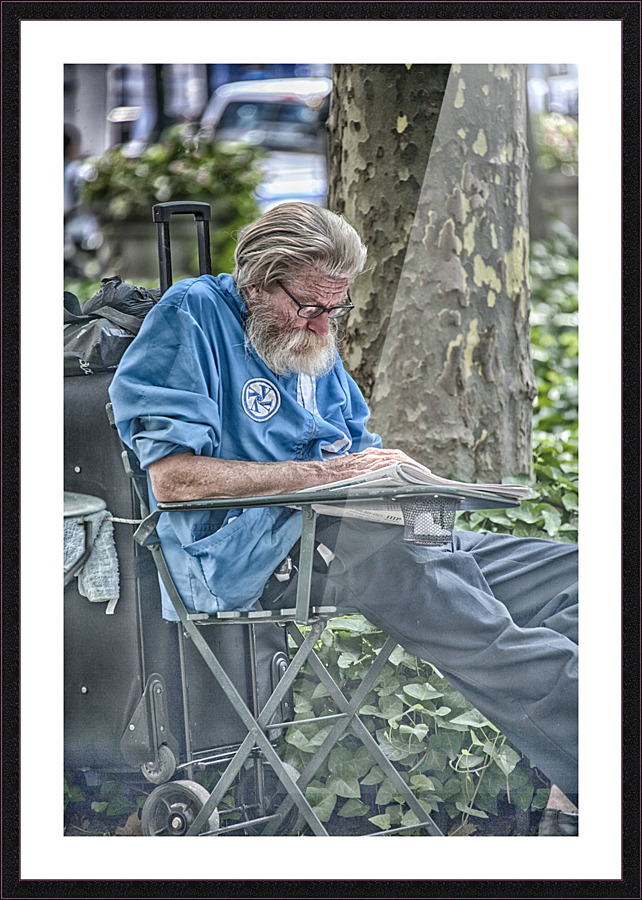 reading Picture Frame print