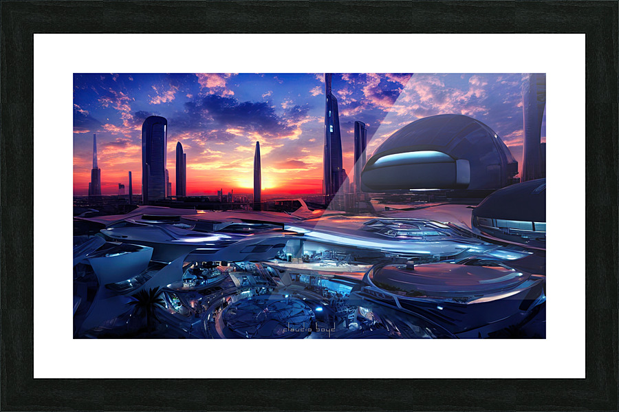 Vega Evenings   0034 Picture Frame print