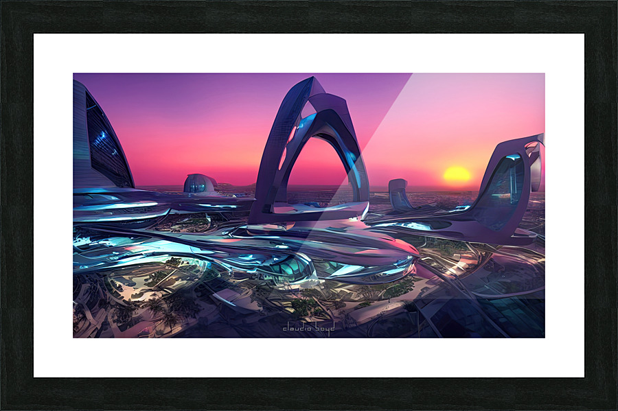 Vega Evenings   0032 Picture Frame print