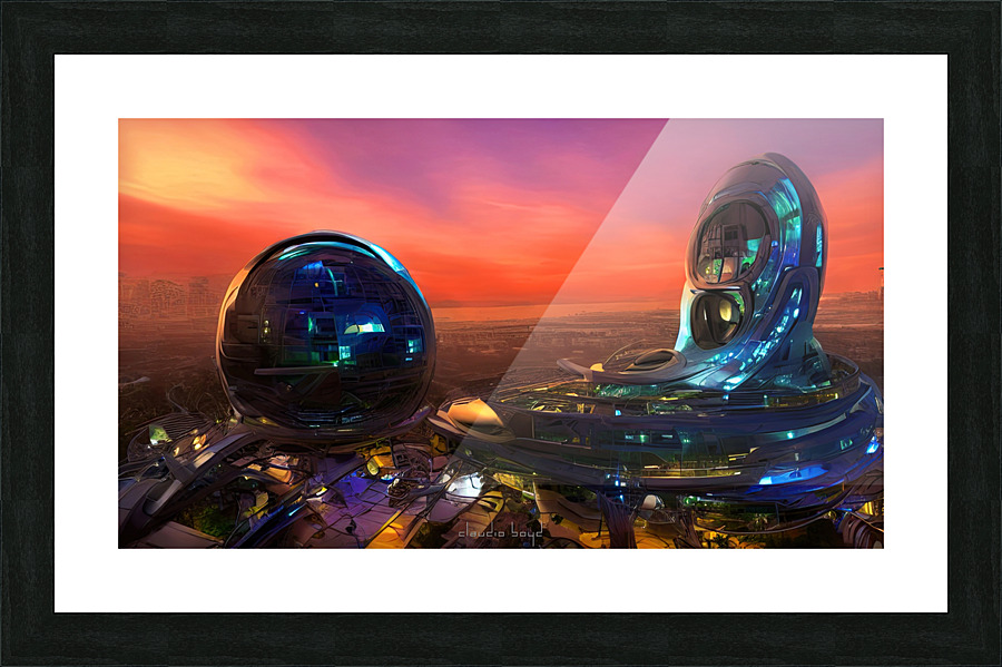 Vega Evenings   0035 Picture Frame print