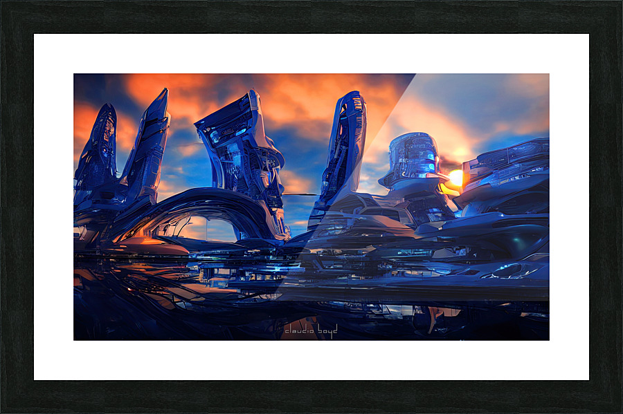 Vega Evenings   0040 Picture Frame print