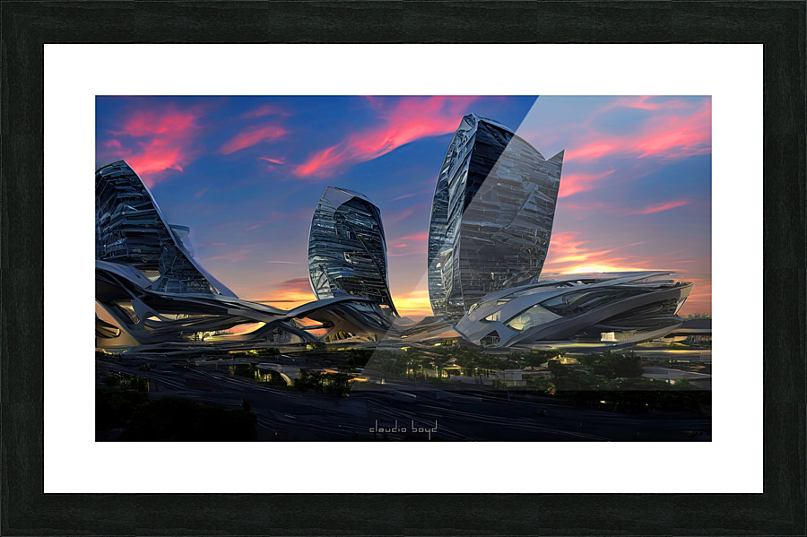 Vega Evenings   0013 Picture Frame print