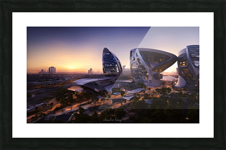 Vega Evenings   0007 Picture Frame print