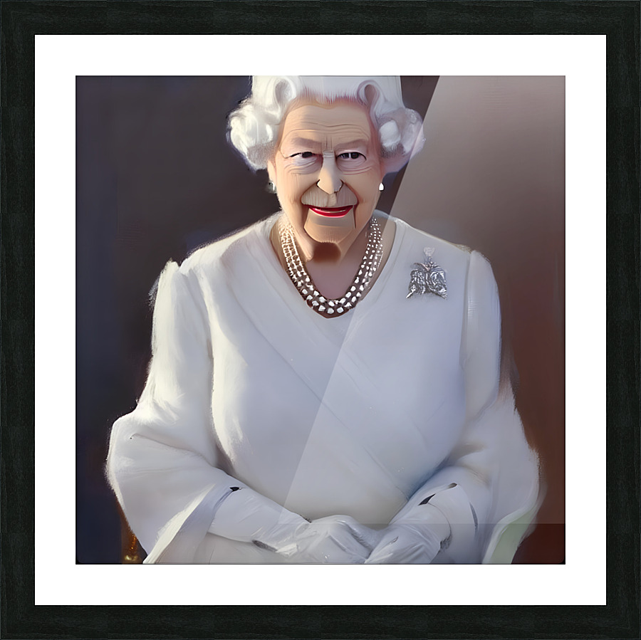 Queen Elizabeth II  Picture Frame print