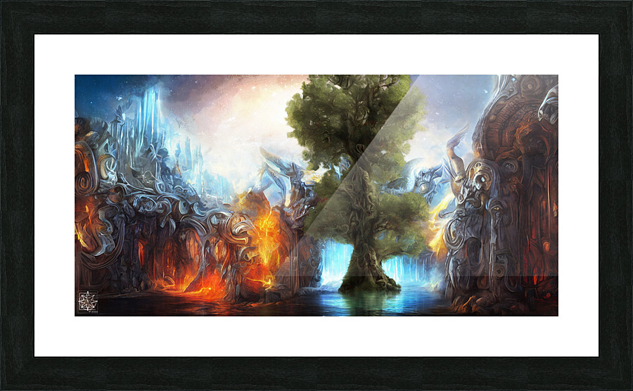 The Liminal Tree Picture Frame print