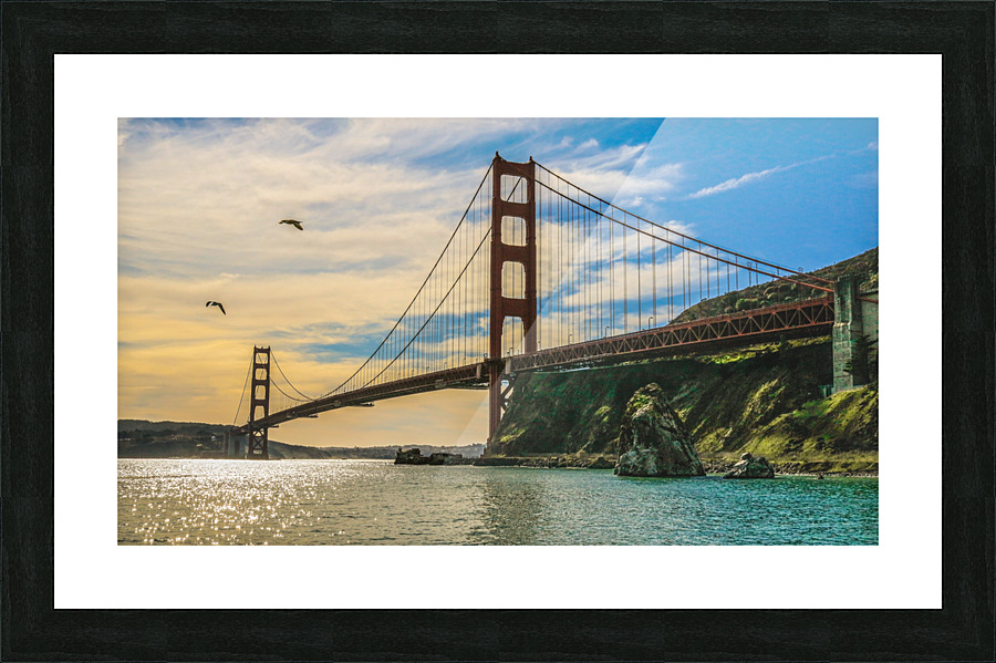 Golden Gate Bridge Picture Frame print