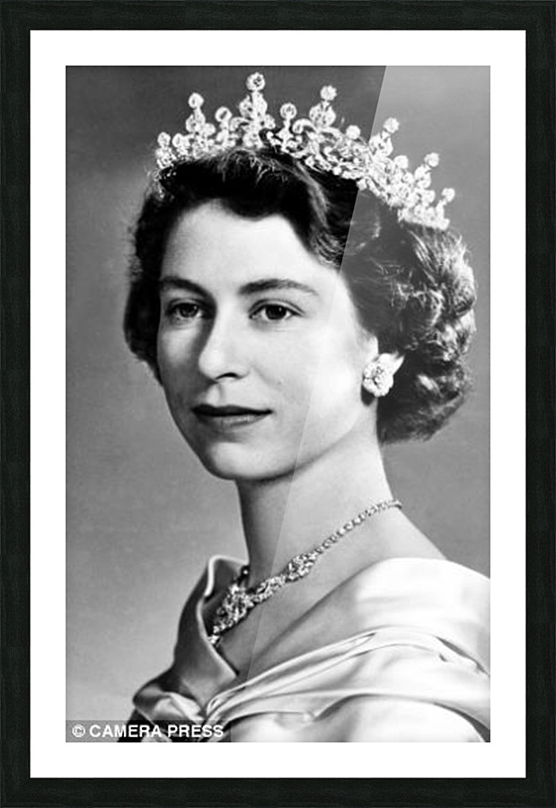 Queen Elizabeth II 60 year by Lilly Newton Store Wall Art