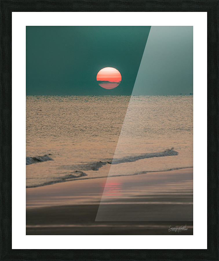 Apocalypse Sunset Picture Frame print