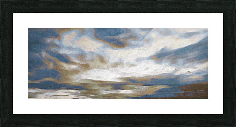 amber waves Picture Frame print