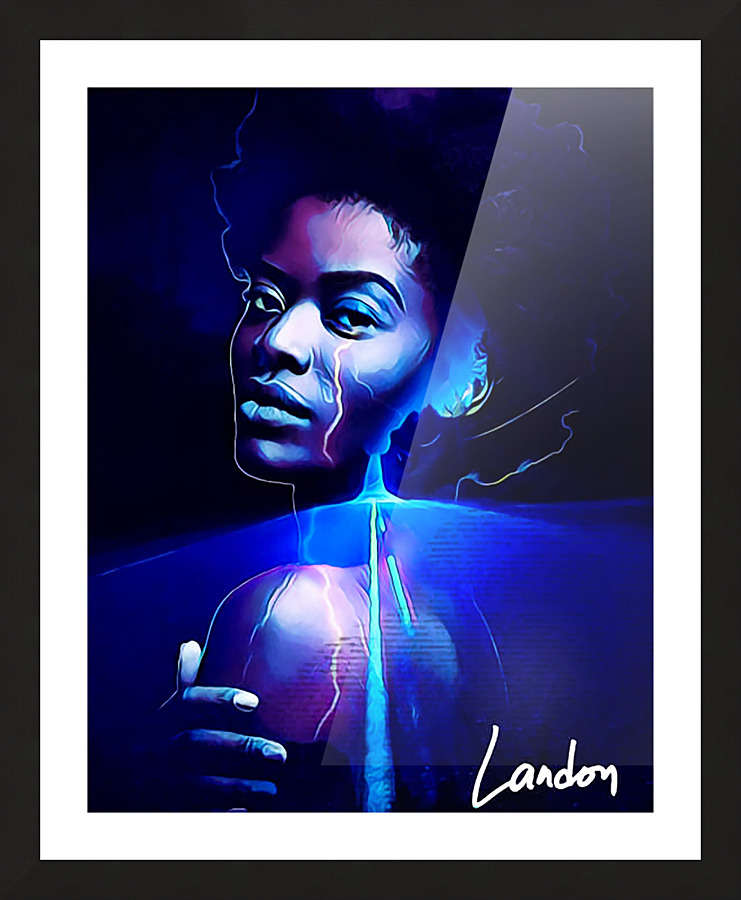 Her Way Picture Frame print