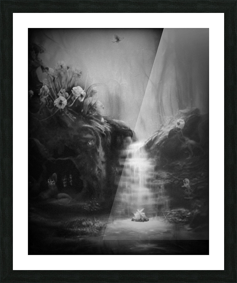 Fairytale Falls Picture Frame print