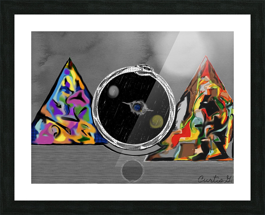 The Portal Picture Frame print