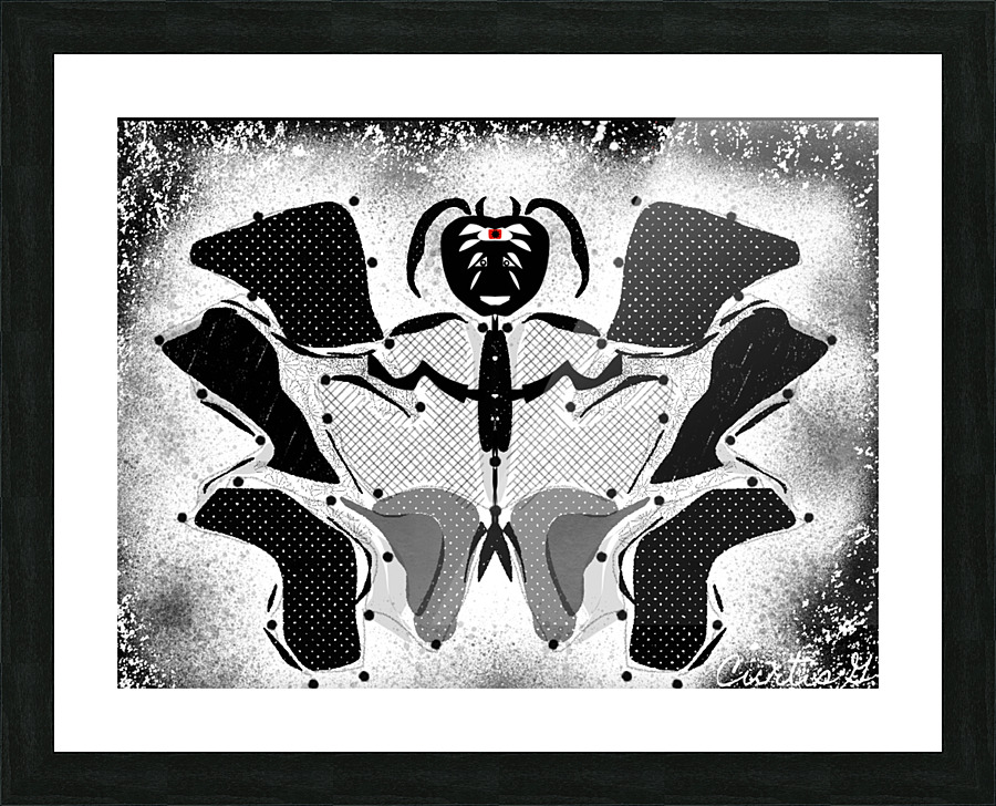 Witch Doctor Picture Frame print