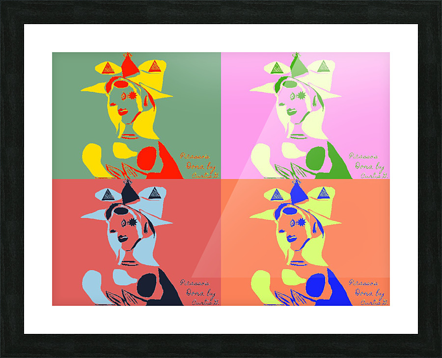 Dora Goes Pop Picture Frame print