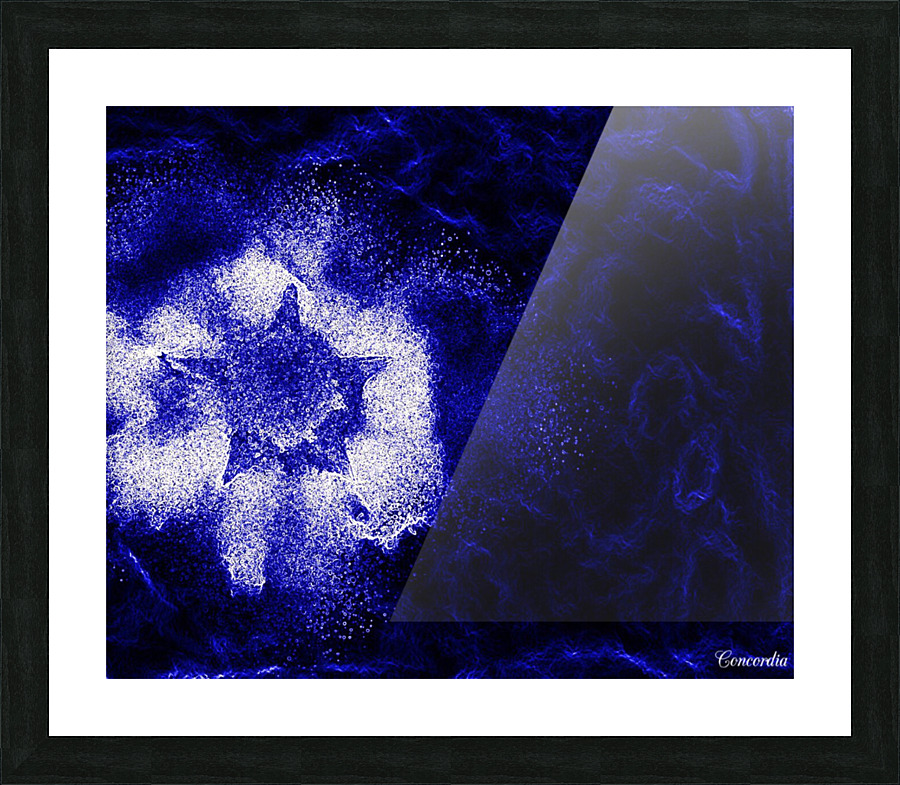 Purple Picture Frame print