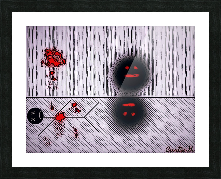 I Feel Nothing Picture Frame print