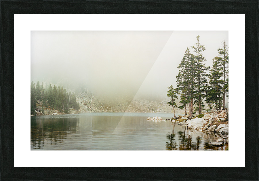 Lake Katherine Within a Cloud Picture Frame print