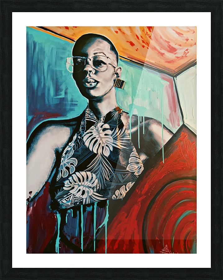 143 Queens Ln Picture Frame print