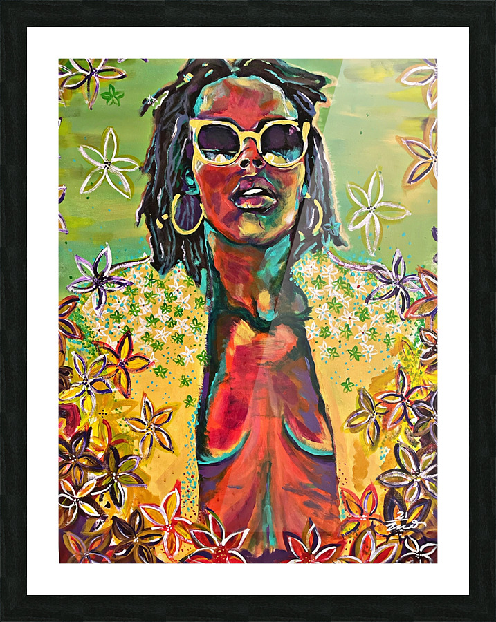 Garden Picture Frame print