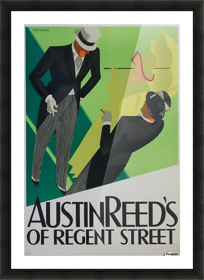 Austin Reed of Regent Street poster Picture Frame print