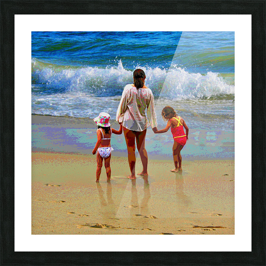 PEOPLE AND PLACES COLLECTION CA 018 exposure Picture Frame print