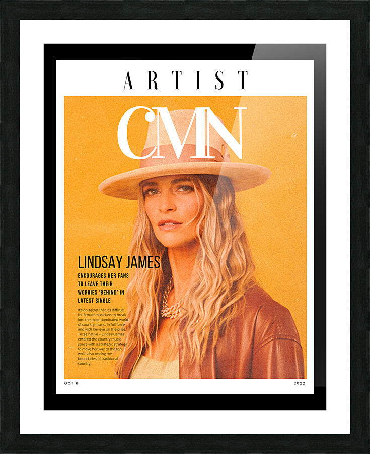 CMN Magazine Lindsay James Picture Frame print