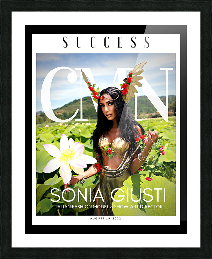 CMN Magazine Sonia Giusti Picture Frame print