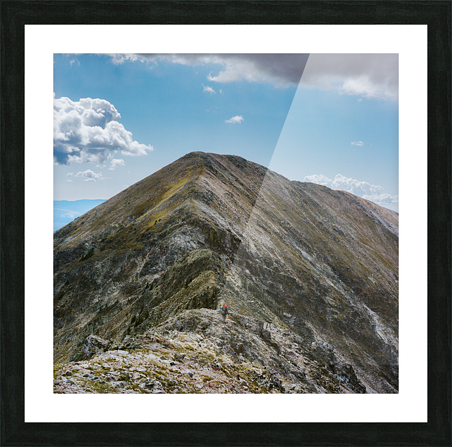 Headed to North Truchas Peak Picture Frame print