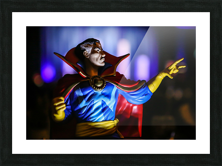 Nerd Cave - Dr. Strange  Picture Frame print