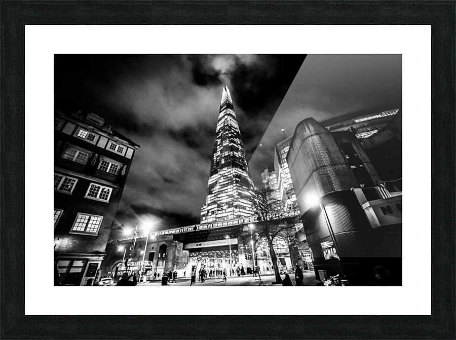 Street Photography - The Citadel - London England Picture Frame print