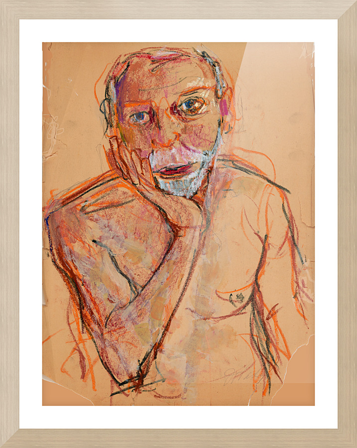 Portrait  Picture Frame print