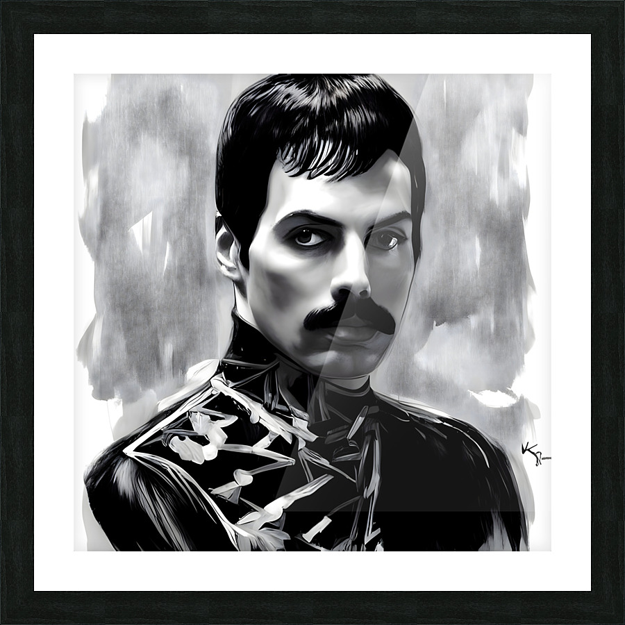 Freddie Mercury  Picture Frame print