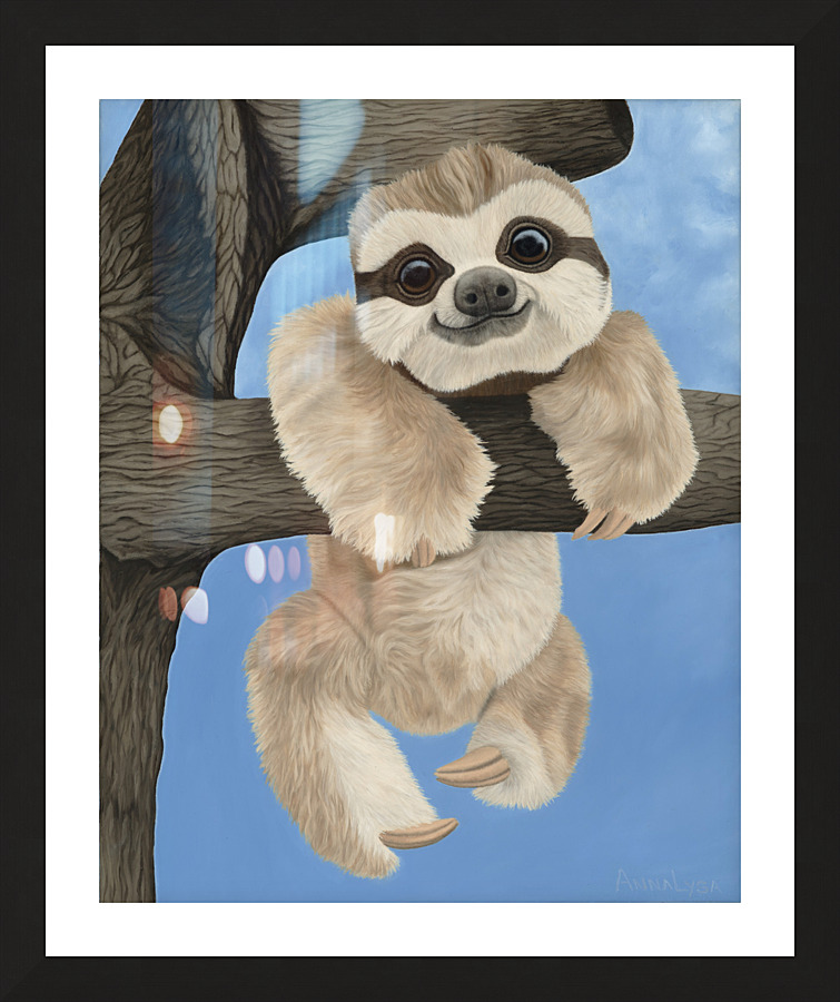 Just Be Picture Frame print
