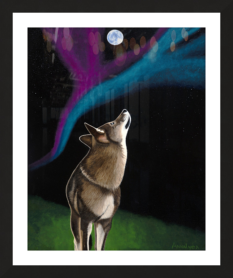 Magical Moon Picture Frame print
