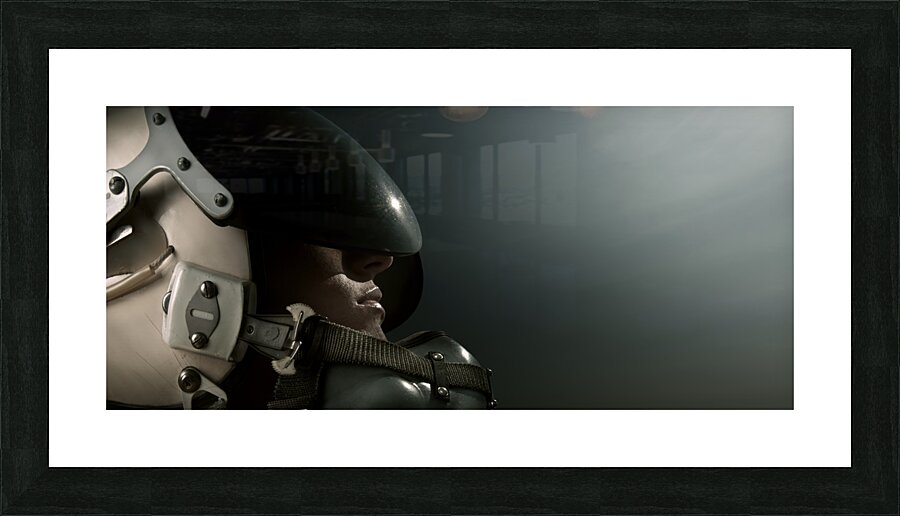 COSMIC PILOT Picture Frame print