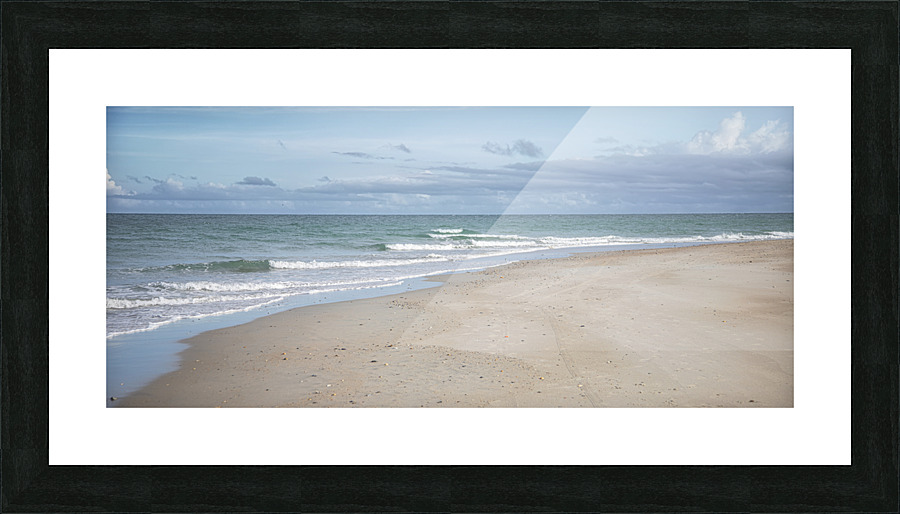 2022 Aug 30 BeachPano01 Picture Frame print