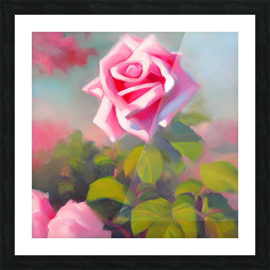 Flower garden Painting Picture Frame print