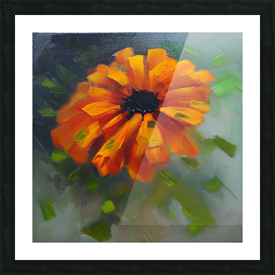 Flower garden Painting Picture Frame print