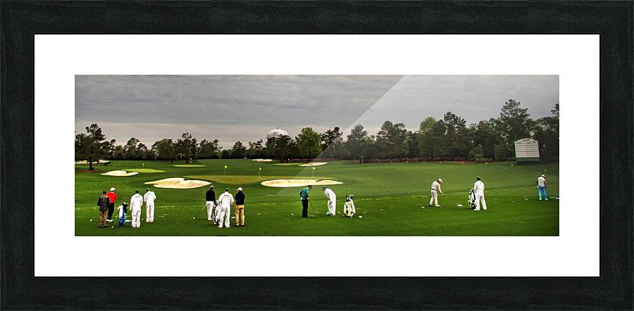 Masters Practice 2 Picture Frame print
