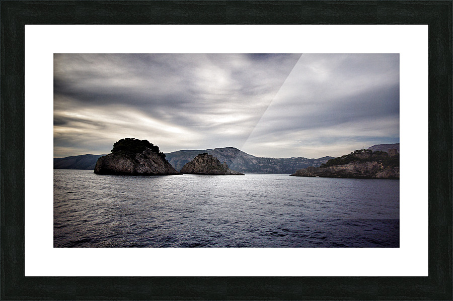 Near Capri Picture Frame print