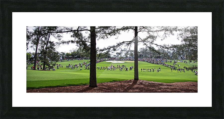Masters Crowd Picture Frame print