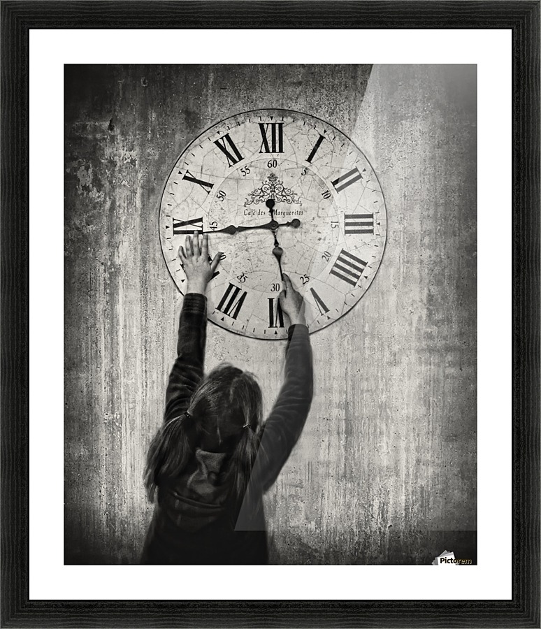 Please move faster, I want to grow up !!! Picture Frame print