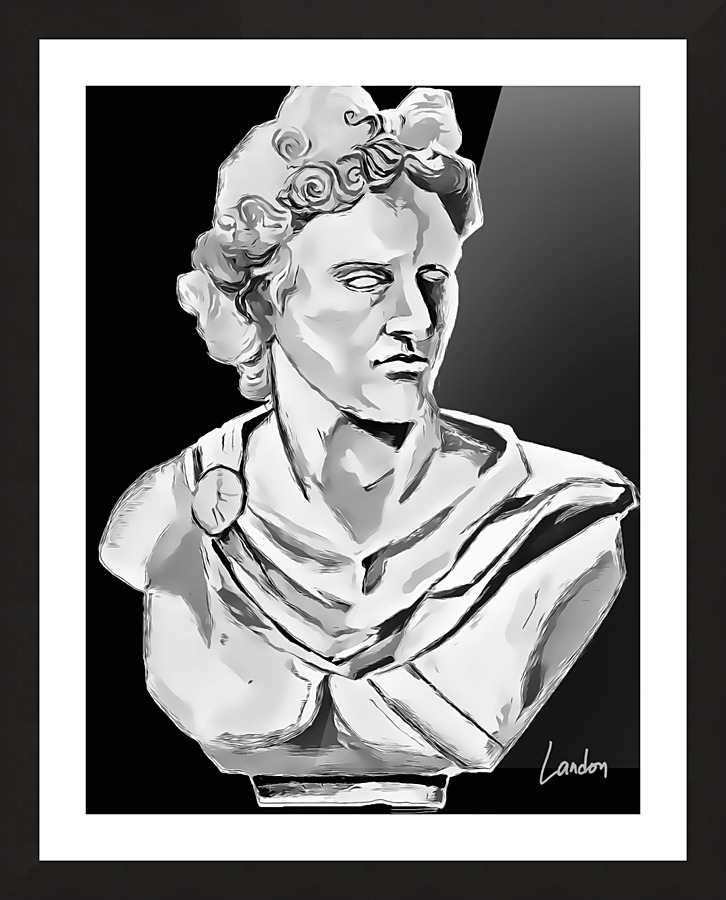 Greekness 2 Picture Frame print