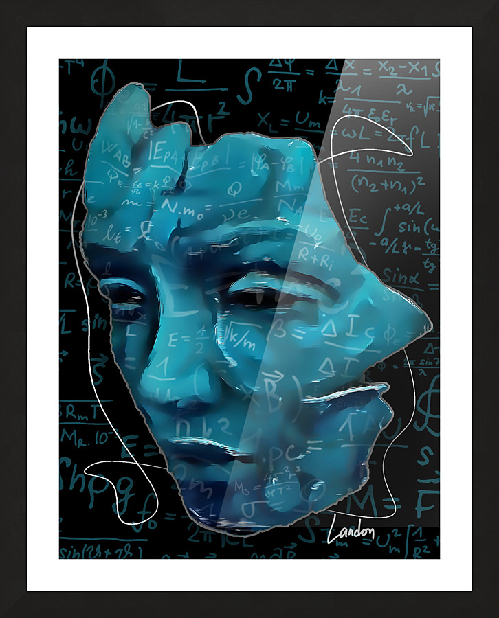 Face Value 1 Picture Frame print