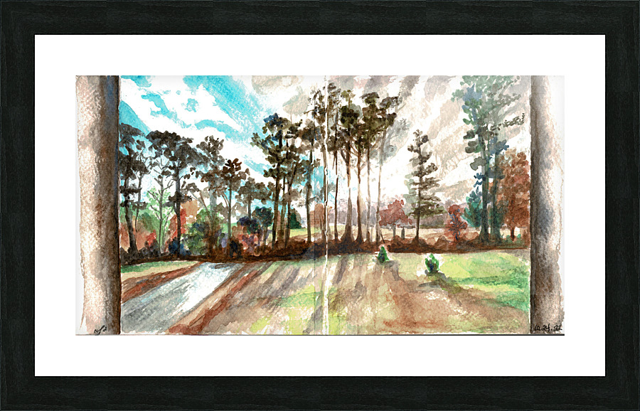 Georgia Sunrise Picture Frame print